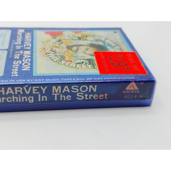 VERY RARE! SEALED HARVEY MASON MARCHING IN THE STREET CASSETTE TAPE, 5301-4054 H - Picture 5 of 7